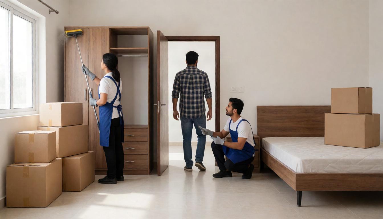 Prepare the property for the next tenant